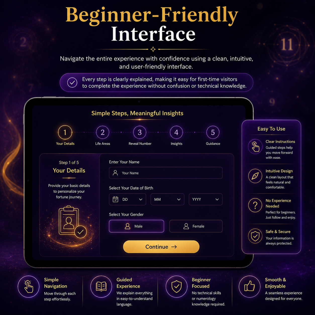 Beginner-Friendly Interface